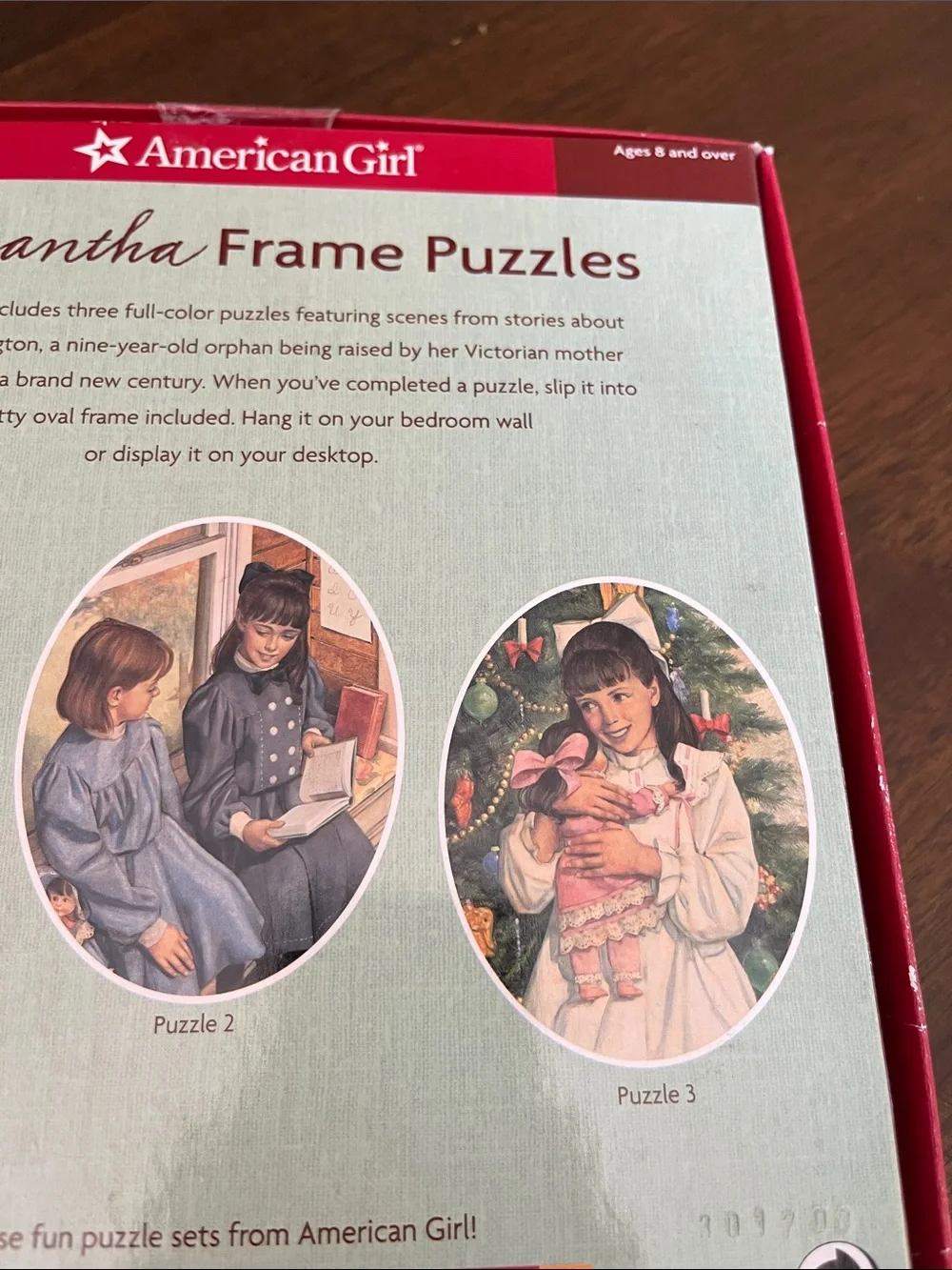 American Girl Samantha Framed 3  Puzzle Set